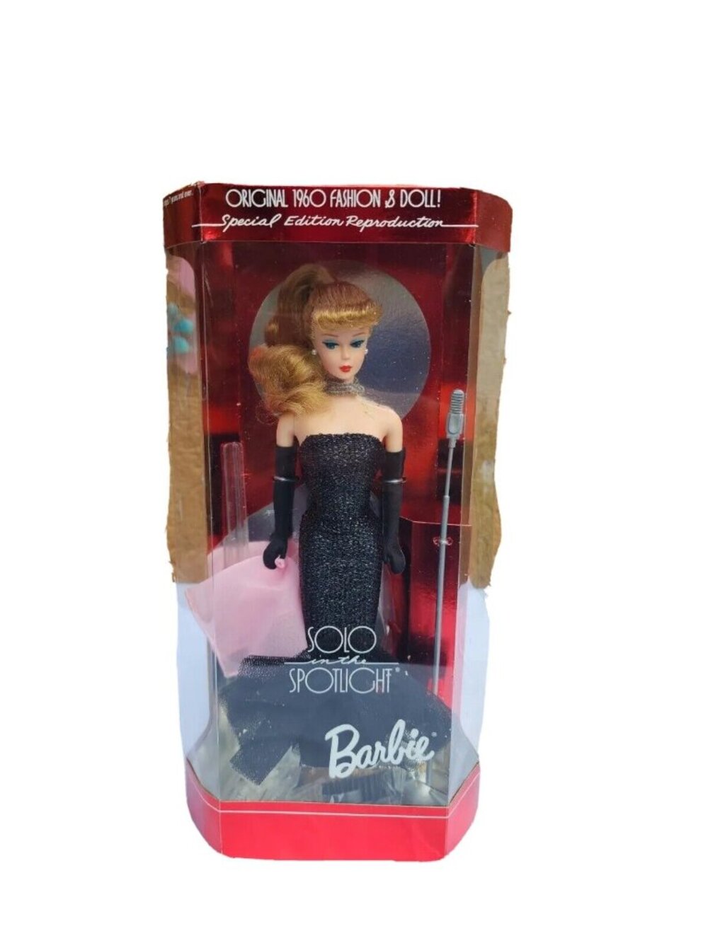 VTG Barbie 'Solo in The Spotlight Doll' 1994 Special Edition Reproduction Blonde